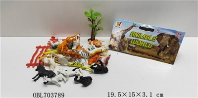 24 simulation animal set - OBL703789