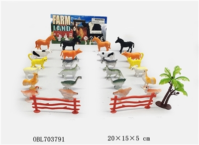 24 simulation animal set - OBL703791