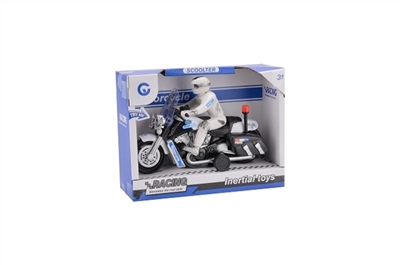 The light music inertia motorcycle police car - OBL704050