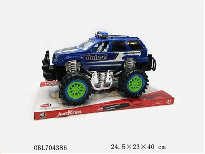 Inertia a police car - OBL704386