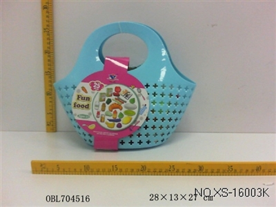 In a hand basket food 26 PCS blue - OBL704516