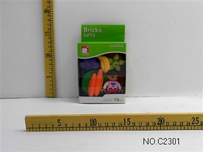 全新ABS创意积木体验装12PCS - OBL705116