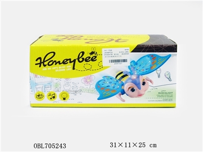 Music rotating bees (electric lights) - OBL705243