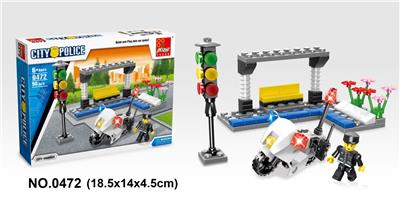警察摩托 96PCS - OBL705466