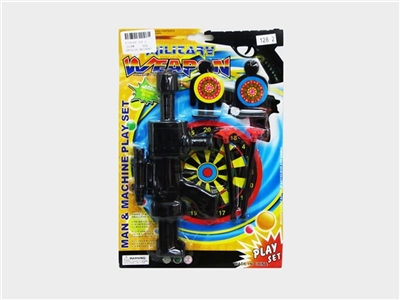 Suction plate soft bullet gun - OBL706106