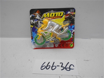 Back to true color motorcycle (1 only) - OBL706170