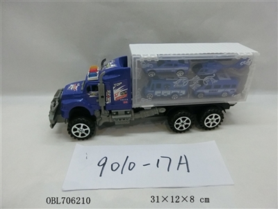 Inertial car four police cars - OBL706210