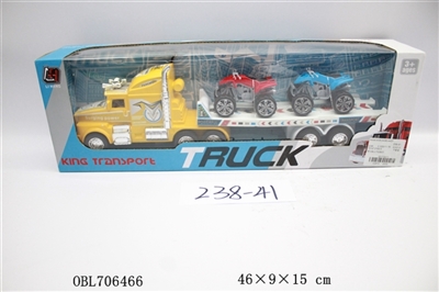 Inertial drag head platform trailer - OBL706466