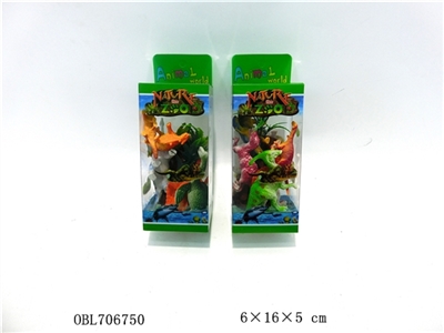 Two solid animal dinosaurs - OBL706750