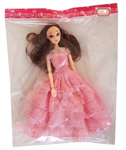 12 joint 3 d really pouch wedding dolls - OBL707020