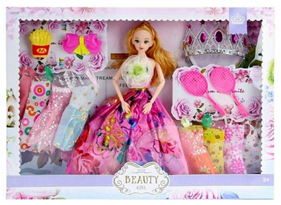 11.5 inch 12 joint solid Chloe barbie accessories, clothing - OBL707097