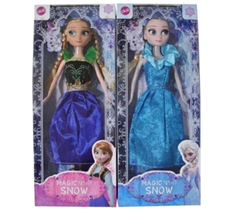 11.5 inches of solid ice princess 2 assortments - OBL707274