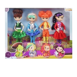 10 inch solid body beautiful girl of 12 joint command box of 4 people - OBL707323