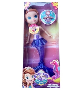 11.5 -inch Disney Sophia light music fish - OBL707365