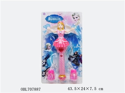 Ice and snow princess electric music bubbles stick - OBL707887