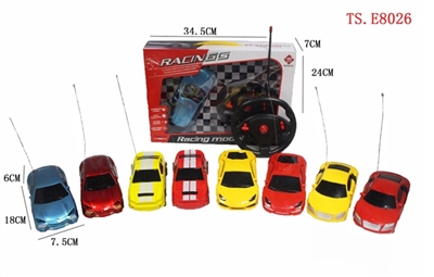 Four-way power induction simulation remote control car - OBL708072