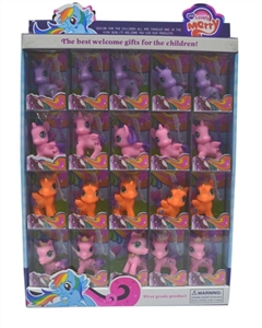 High-grade PVC box of 20 evade glue only elves pony with a comb - OBL708215