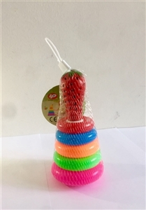 Strawberry circular rainbow tower - OBL708351