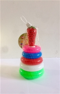 Strawberry circular rainbow tower - OBL708355