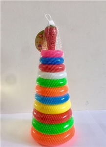 Strawberry circular rainbow tower - OBL708367