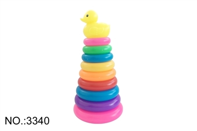 Nine layers bottle blowing ring (with yellow duck) - OBL708391