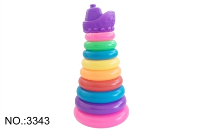 Nine layers bottle blowing ring (with ship) - OBL708394