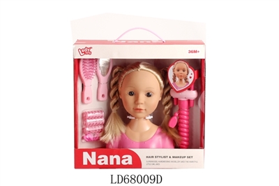 Bust beautiful girl hair comb, etc - OBL709158