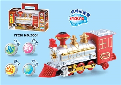 Smoking electric train - OBL709671
