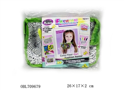 DIY green BEST English bag (4 color can wash the pen) - OBL709679