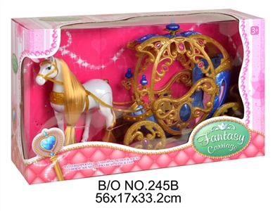 In the electric horse cart/no doll/new - OBL709752
