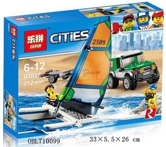 四驱车与双体帆船 - OBL710099