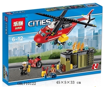 警察消防车直升飞机 - OBL710122