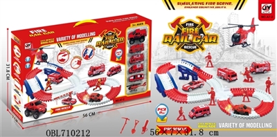 Fire puzzle since the electric rail - OBL710212