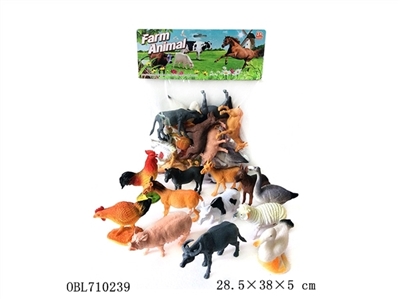 12 farm animals are set - OBL710239