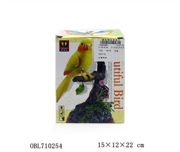 Simulation of acoustic cartoon bird body (green) - OBL710254