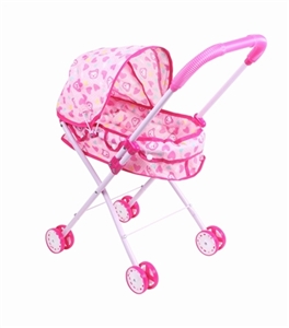 Baby sunshade trolley (light purple iron tube) - OBL710342