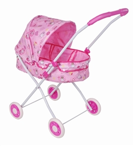 Baby sunshade trolley (white iron tube) eva wheel - OBL710390