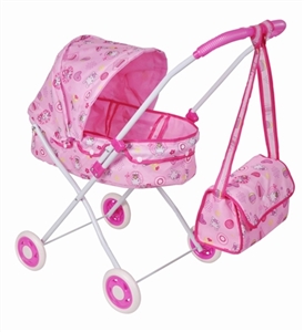 Baby sun visor trolley handbag (white iron tube) eva wheel - OBL710391