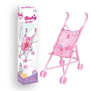 Baby stroller (pink iron tube) - OBL710432