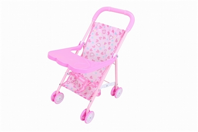 The stroller meal plate (pink) - OBL710521