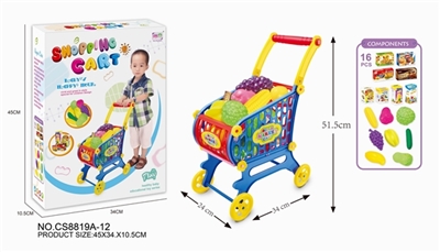 Plastic shopping cart - OBL710526