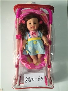 13 inch doll with IC evade glue smell with iron carts - OBL710528