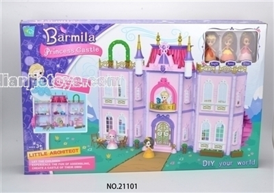 Ba princess she assembled large castle - OBL710670