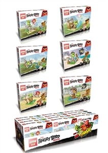 愤怒的小鸟19007A-F    (12PCS/6款混装) - OBL710799