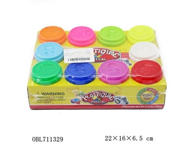 Ten bottles color mud - OBL711329