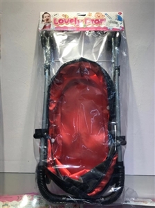 银黑色铁制玩具推车 - OBL711384