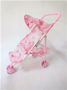 Pink iron toy cart - OBL711392