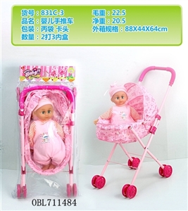 婴儿推车带娃娃 - OBL711484