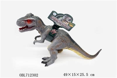 Large simulation environmental evade glue wadding dinosaur tyrannosaurus rex (without IC) - gray - OBL712302