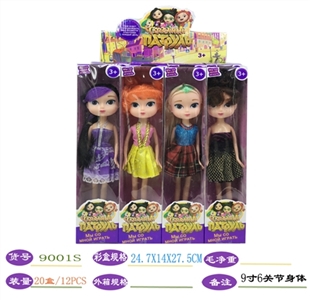 9寸美少女巡逻队12PCS/盒 - OBL712424